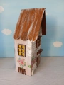Dřevěný dekorativní domeček č.1 - 10 x 20 x 6 cm