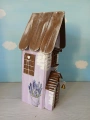 Dřevěný dekorativní domeček č.12 - 8 x 20 x 6 cm