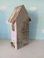 Dřevěný dekorativní domeček č.13 - 8 x 20 x 6 cm