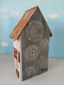 Dřevěný dekorativní domeček č.7 - 10 x 20 x 6 cm