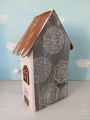 Dřevěný dekorativní domeček č.8 - 10 x 20 x 6 cm